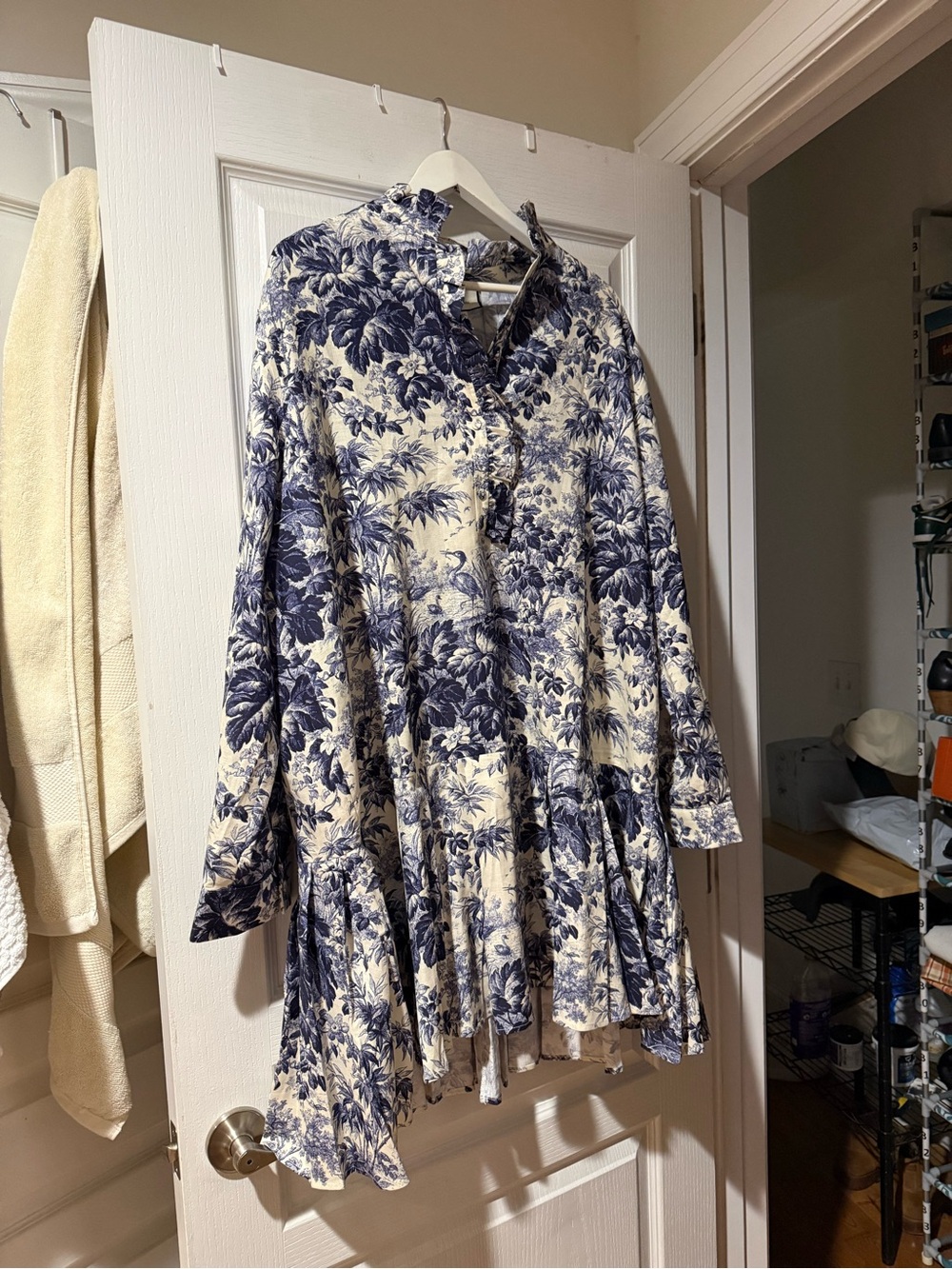 Tuckernuck Navy Blue Toile Tate Dress - Picture 8 of 11